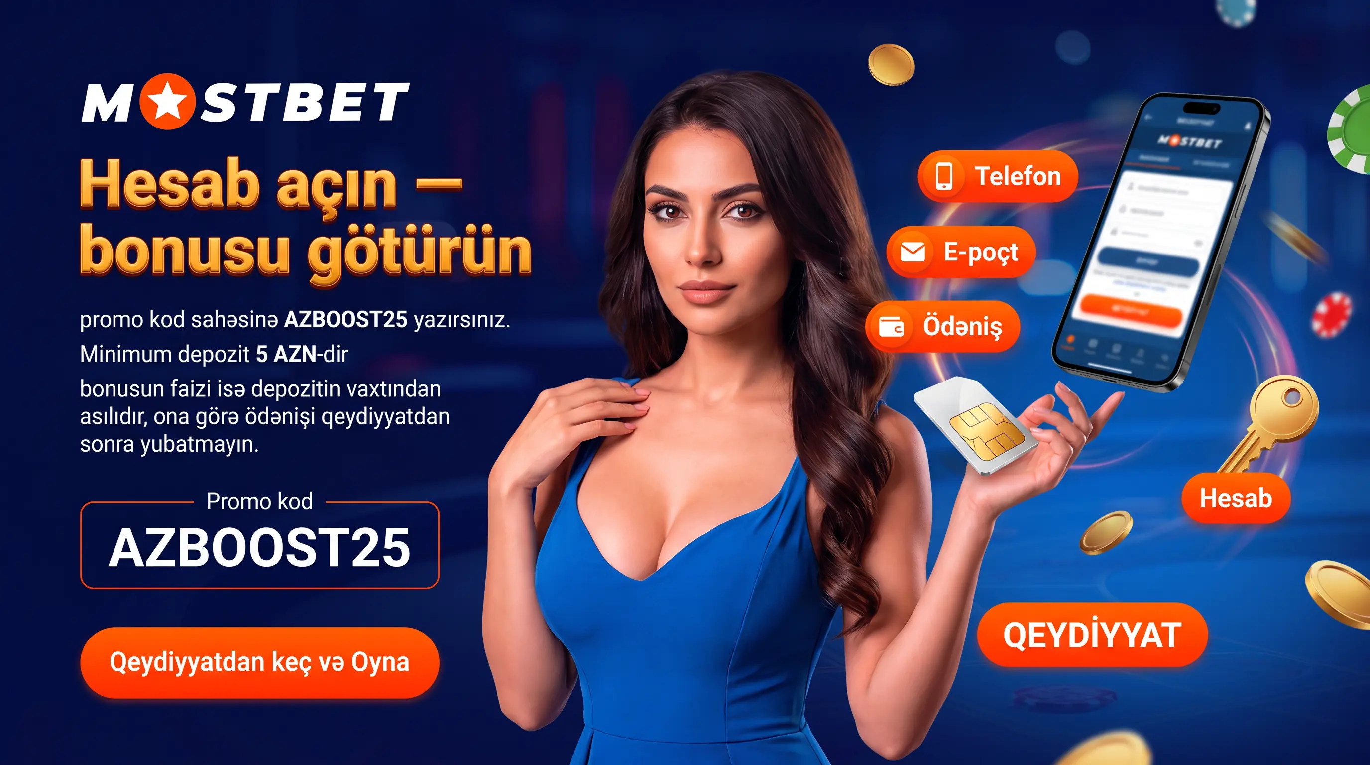 Mostbet qeydiyyat hesab yaratmaq üçün tam bələdçi